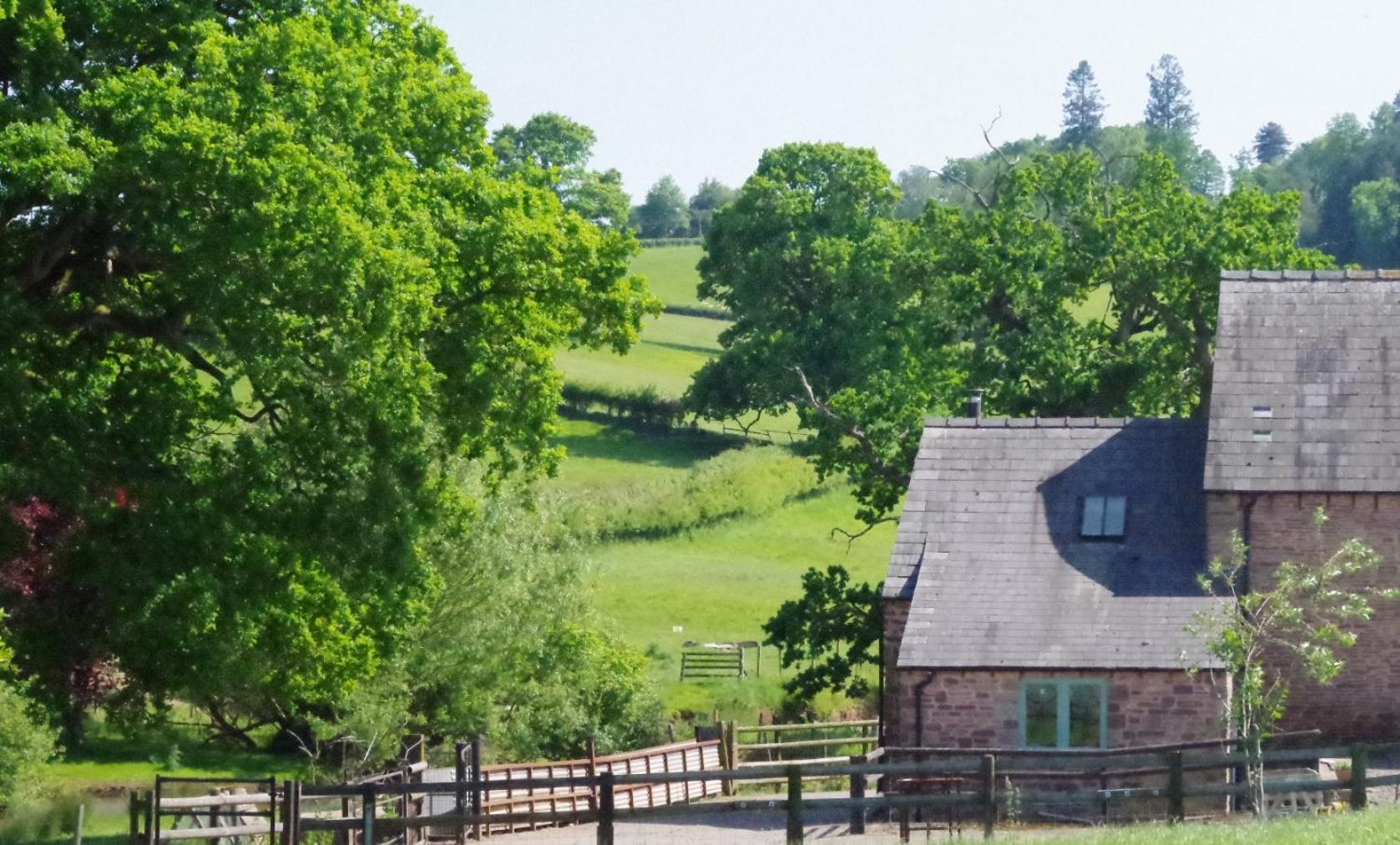 Oaklands Cottage On A Rural Farm Dingestow Eksteriør bilde